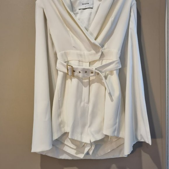 Sheike - Gardian Playsuit - White - Picture 3 of 3